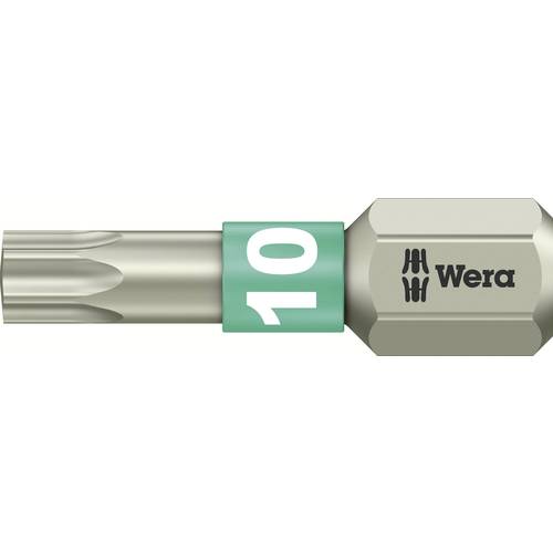 Wera 3867/1 TS TX 10 X 25 MM 05071032001 Torx-Bit T 10 Edelstahl D 6.3 1 St.