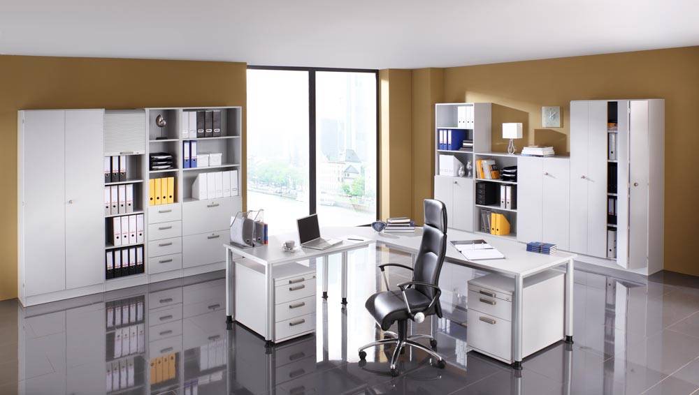 Schreibtisch 160x80cm eiche-1