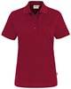 HAKRO Damen Poloshirt MIKRALINAR® weinrot, 5XL