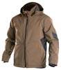 Softshell-Jacke, LEHMBRAUN/ANTHRAZITGRAU, Gr. M-0