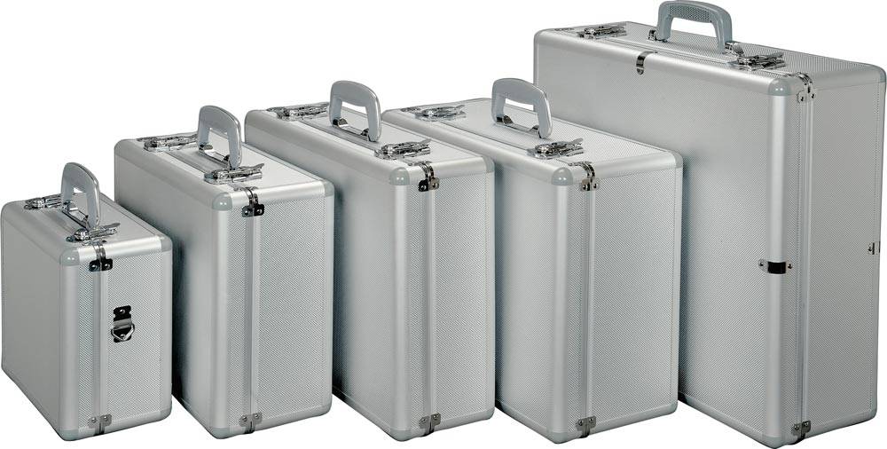 Multifunktions-Koffer Stratos III Aluminium silber-1