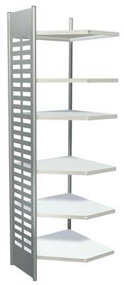 kerkmann Eckregalfeld "M2", 6 Böden, (B)700 x (H)2.600 mm (71400510)-0