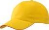 5 Panel Promo Sandwich Cap 5 Panel Promo Cap mit kontrastfarbigem Sandwich rot/gelb, Gr. one size-0