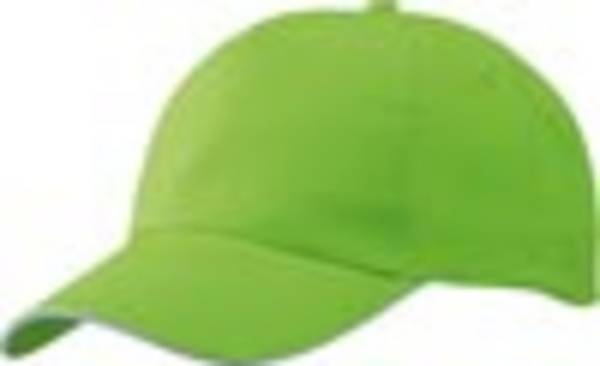 5 Panel Promo Sandwich Cap 5 Panel Promo Cap mit kontrastfarbigem Sandwich weiß/grün, Gr. one size