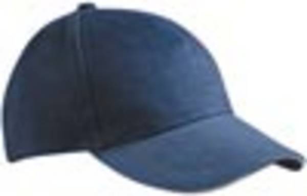 5 Panel Sandwich Cap 5 Panel Cap mit kontrastfarbigem Sandwich weiß/blau, Gr. one size