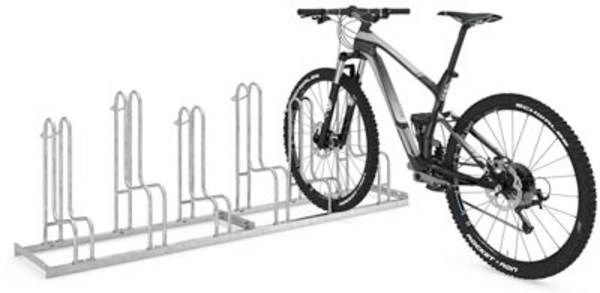 Fahrradständerreihenanlage 4162 2-s.90Grad verz.Anz.Radstände 12 z.Schr.WSM