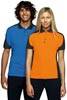 HAKRO Poloshirt Contrast MIKRALINAR® royalblau/anthrazit, 4XL-1