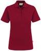 Damen-Poloshirt Classic, Farbeweinrot,Gr.M
