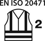 KÜBLER REFLECTIQ Latzhose PSA 2, warnorange/anthrazit, 58-1