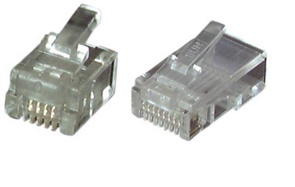 EFB Elektronik Modular-Stecker RJ11 UTP, E-MO 6/4 SF, 100 Stück - 100er