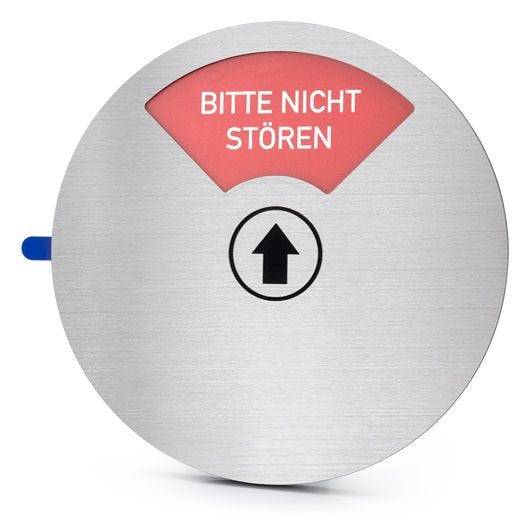 Türschild, 4-fach verstellbar Kunststoff, d= 130 mm-3