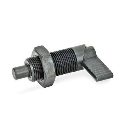 Ganter 612-10-M16X1,5-AK RASTRIEGEL MIT KONTERMUTTER-0