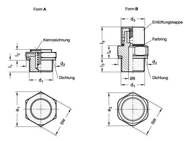 Entlüftungsventile - Otto Ganter GmbH & Co. KG-1