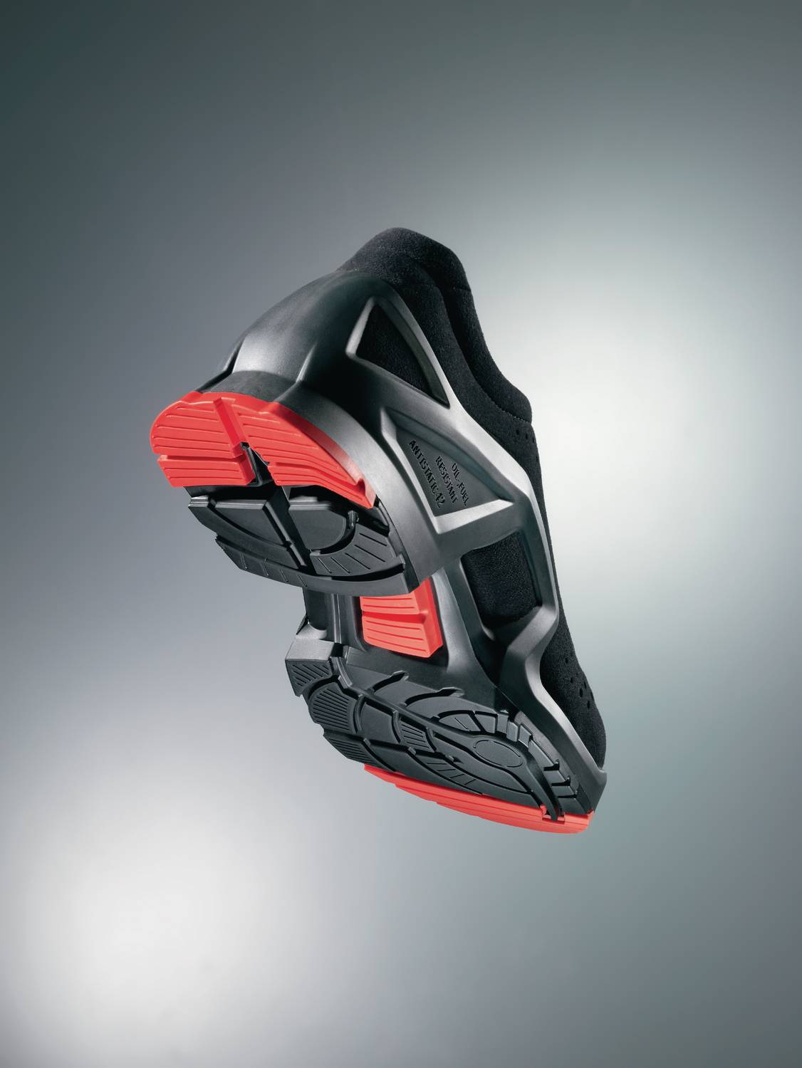 Uvex 1 X-Tended Support Arbeitsschuhe - Sicherheitsschuhe S1 SRC ESD - Rot-Schwarz - 38-3