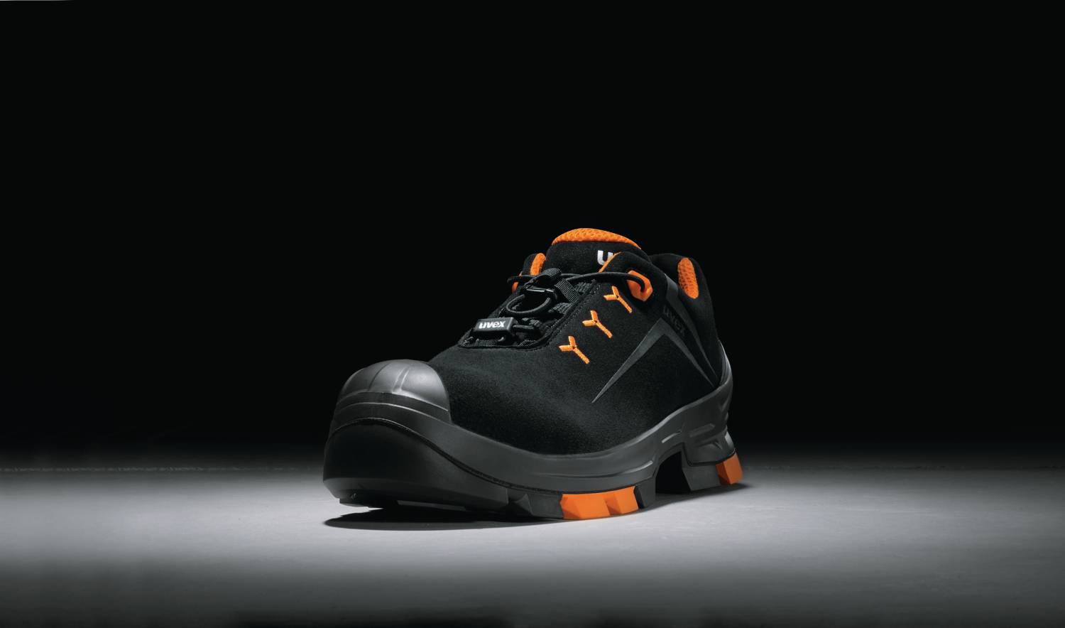 Uvex 2 Arbeitsschuhe - Sicherheitshalbschuhe S3 SRC ESD - Orange-Schwarz - 48-3