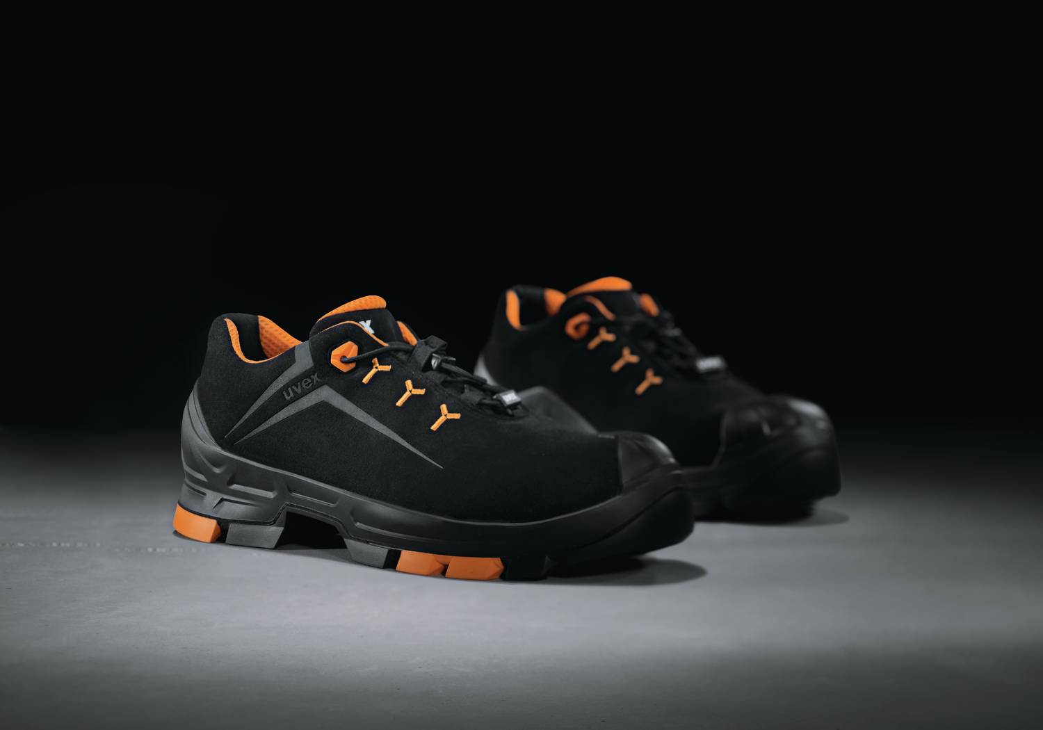 Uvex 2 Arbeitsschuhe - Sicherheitshalbschuhe S3 SRC ESD - Orange-Schwarz - 48-4