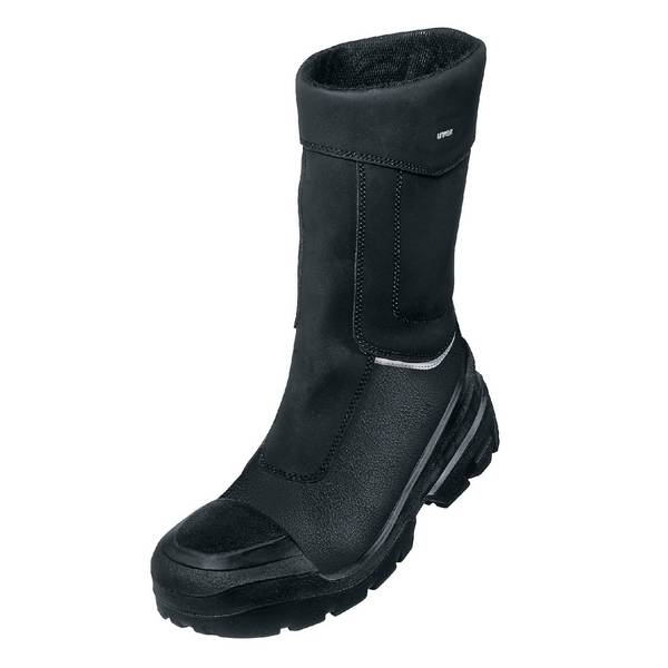 Uvex Quatro Pro Arbeitsschuhe - Winter-Sicherheitsstiefel S2 CI SRC ESD - Schwarz - 42