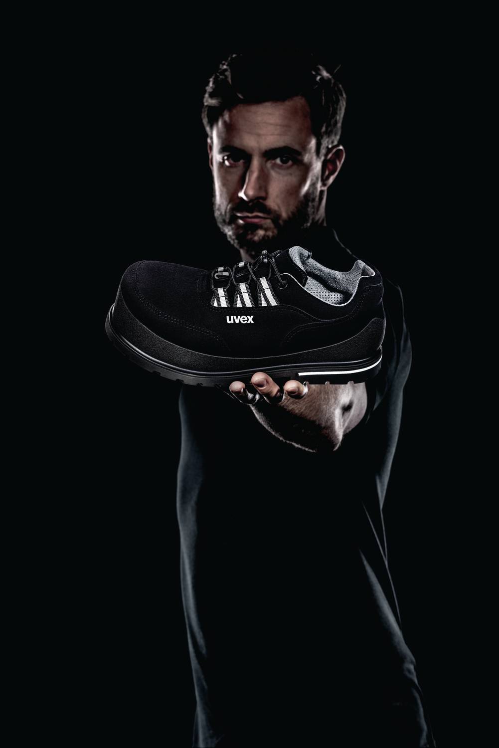 uvex motion 3XL 6496345 ESD Sicherheitsschuh S3 Schuhgröße (EU): 45 Schwarz 1 Paar-4