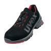 Uvex 1 Arbeitsschuhe - Sicherheitsschuhe S1 SRC ESD Rot-Schwarz - Weite 12 / Weit - GR - 38