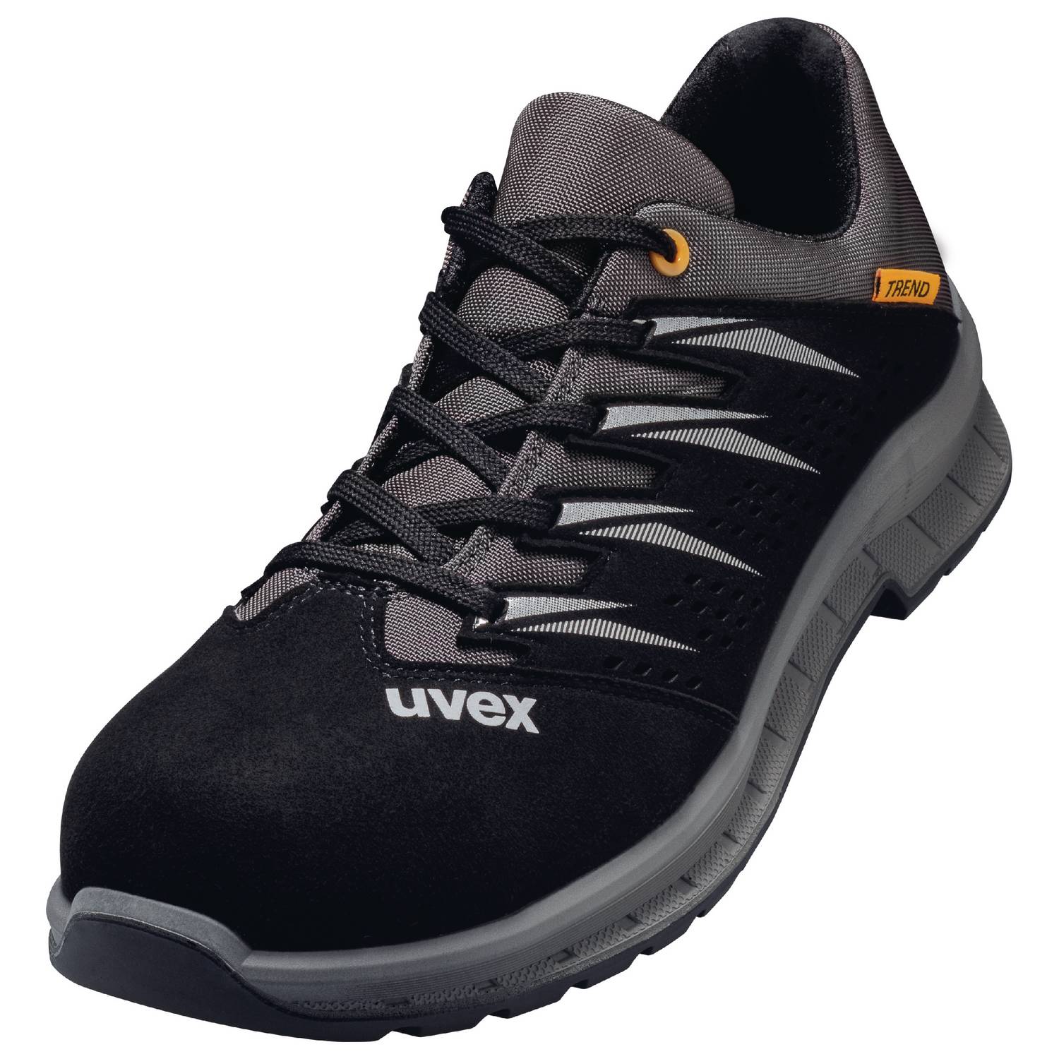 Uvex 2 Trend Sicherheitsschuh S1 SRC EN ISO 20345:2011 S1 SRC, schwarz/grau-0