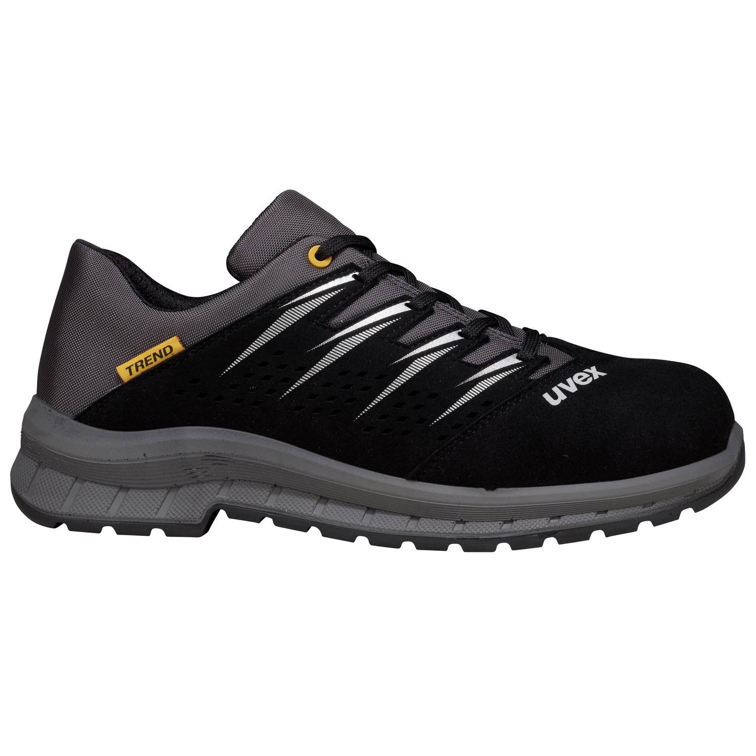 Uvex 2 Trend Sicherheitsschuh S1 SRC EN ISO 20345:2011 S1 SRC, schwarz/grau-3
