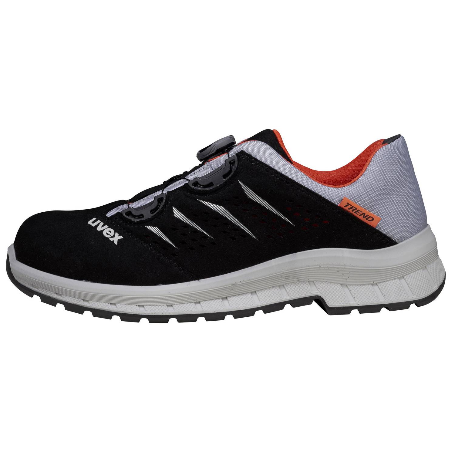 uvex 6908 6908245 Sicherheitshalbschuh S1P Schuhgröße (EU): 45 Schwarz/Rot 1 Paar-4