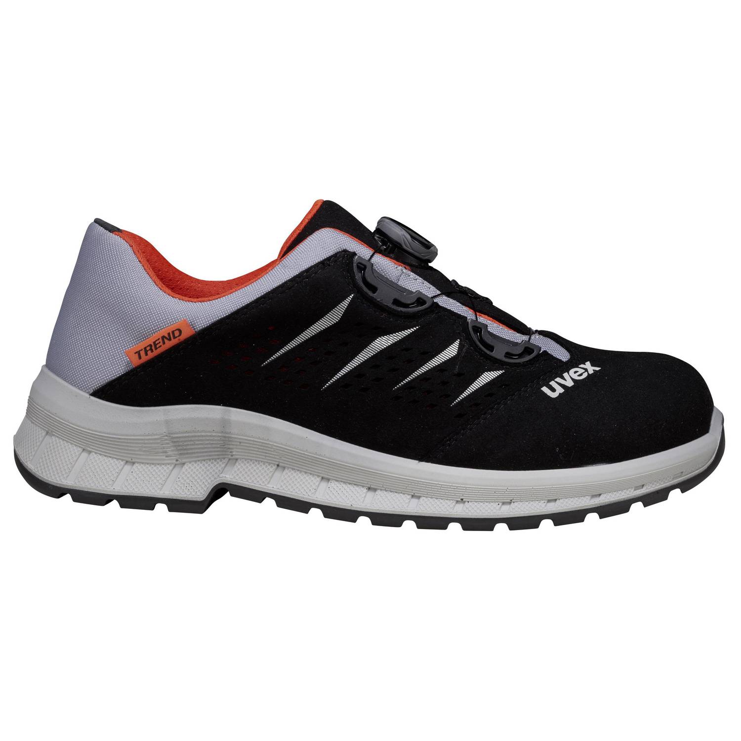 uvex 6908 6908245 Sicherheitshalbschuh S1P Schuhgröße (EU): 45 Schwarz/Rot 1 Paar-5