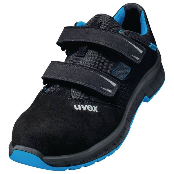 Uvex 2 Trend - Sicherheitssandalen S1P SRC ESD - Schwarz/Blau - Gr. 46