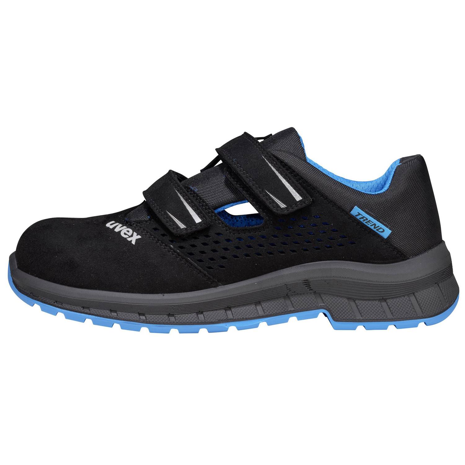 Uvex 2 Trend - Sicherheitssandalen S1 SRC ESD - Schwarz/Blau - Gr. 43-3