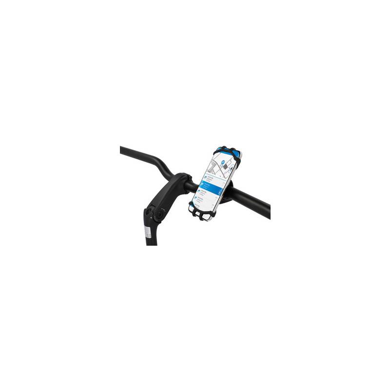 FISCHER Fahrrad-Smartphonehalter Silikon, schwarz-0