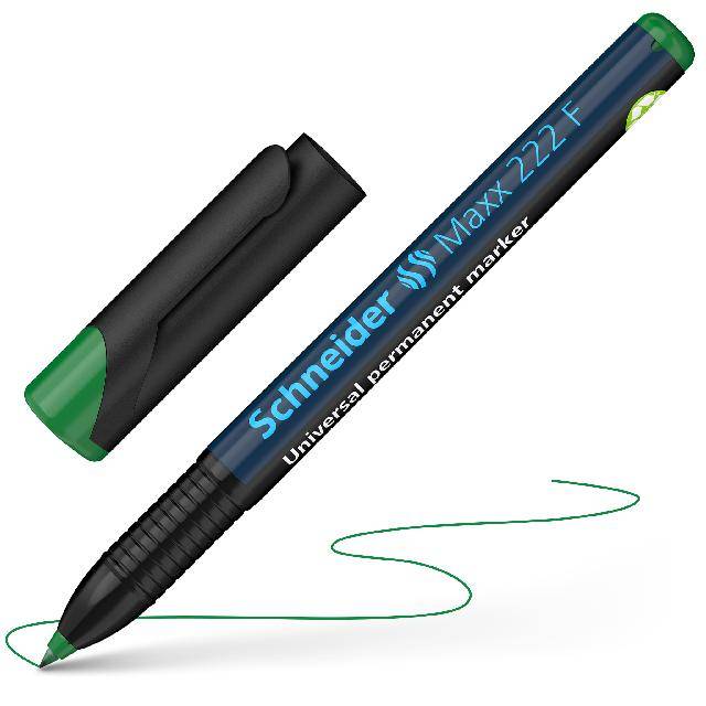 Universalmarker Maxx 222 F grün, permanent, Strichstärke 0,7mm-0