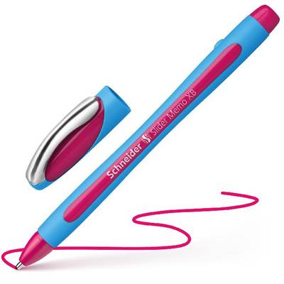 Kugelschreiber Slider Memo XB rosa