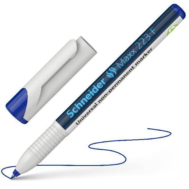 Universalmarker Maxx 223 F blau, non-permanent, Stärke 0,7mm-0