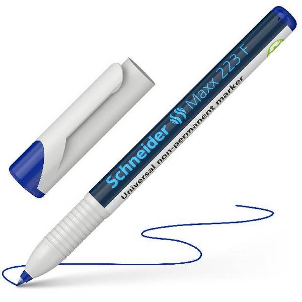Universalmarker Maxx 223 F blau, non-permanent, Stärke 0,7mm