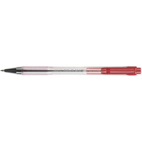 PILOT Druckkugelschreiber BPS-Matic Medium, rot