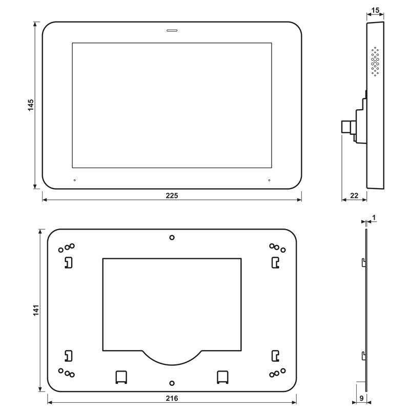 JUNG Smart Panel SP0081U KNX 8-2