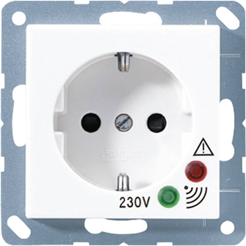 Jung SCHUKO-Steckdose A 521 UF WW-0