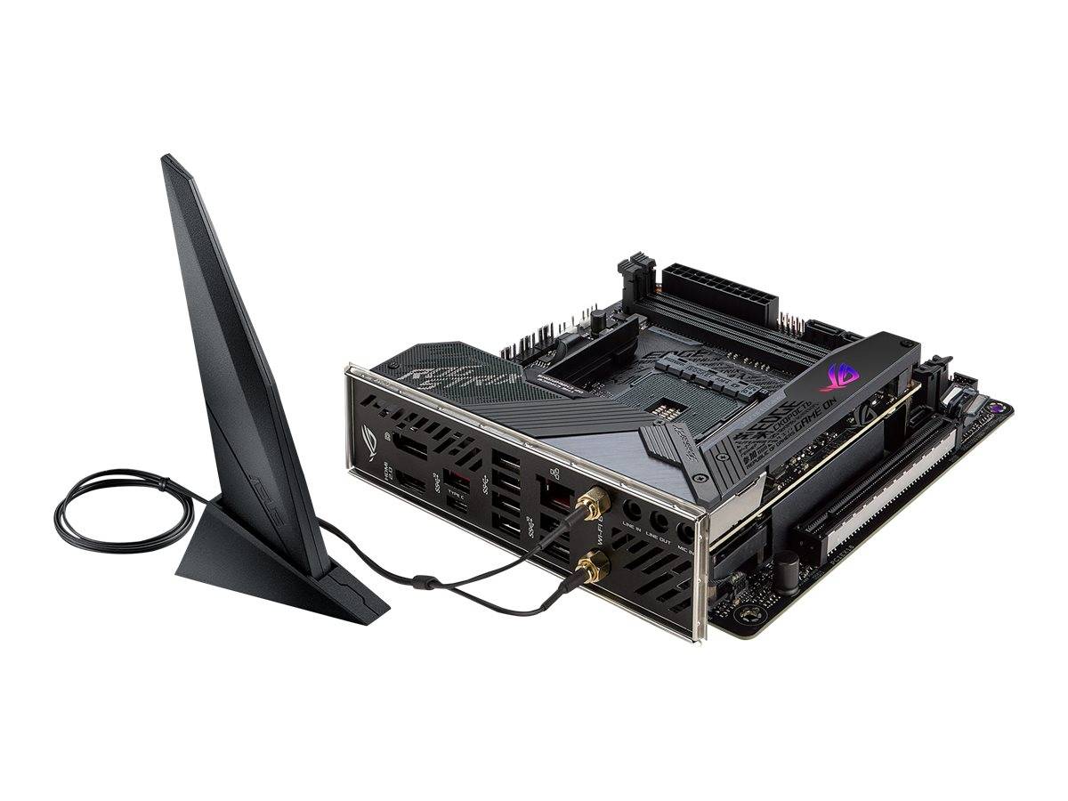 ASUS ROG Strix X570-I Gaming - Motherboard - Mini-ITX - Socket AM4 - AMD X570 Chipsatz - USB-C Gen2, USB 3.2 Gen 1, USB-2