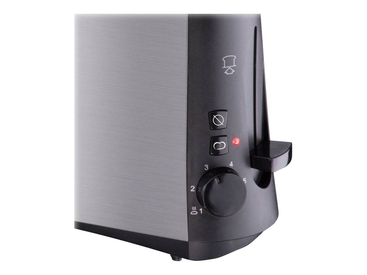 CLOER Toaster 3810 2Scheiben 880Watt Edelstahl/schwarz-2