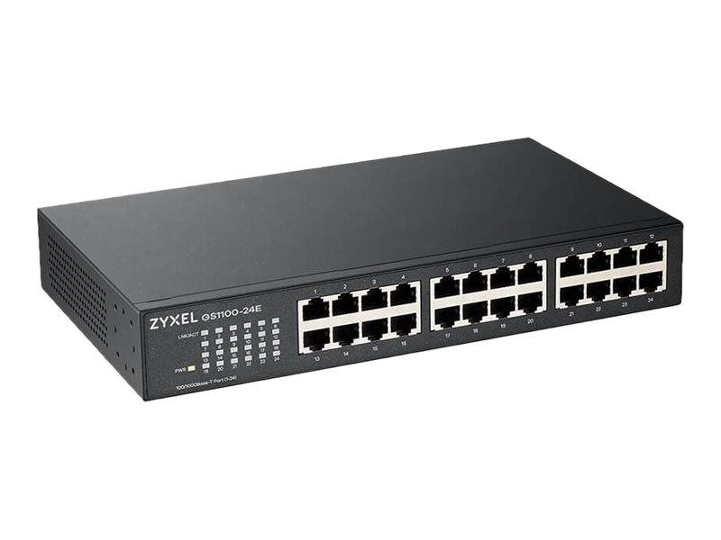 Zyxel GS-1100-24E - Switch - unmanaged - 24 x 10/100/1000-3