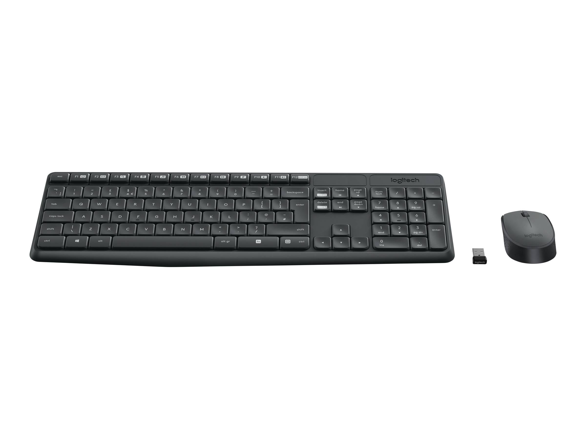 Logitech MK235 - Tastatur-und-Maus-Set - kabellos-1