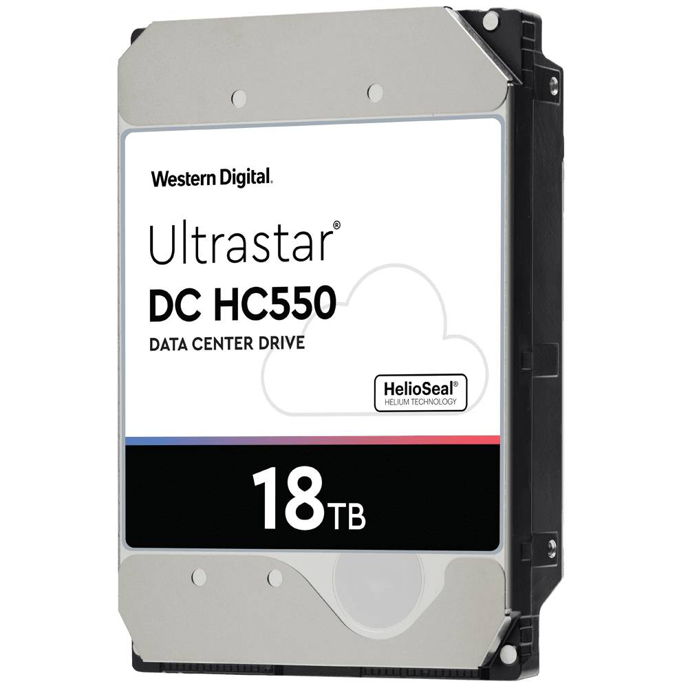 WD Ultrastar DC HC550 WUH721818ALE6L4 - Festplatte - 18 TB - intern - 3.5"" (8.9 cm)-3