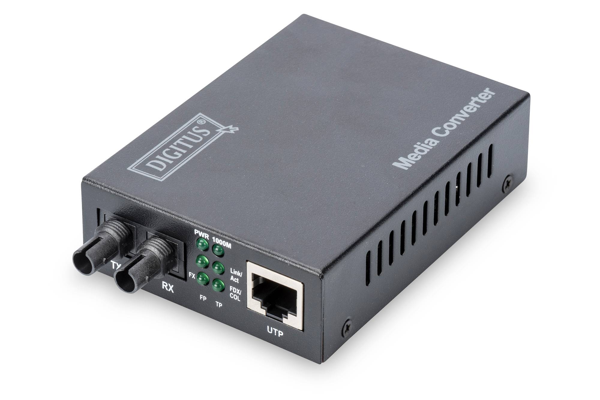 DIGITUS - Gigabit Medienkonverter, RJ45 / ST-0