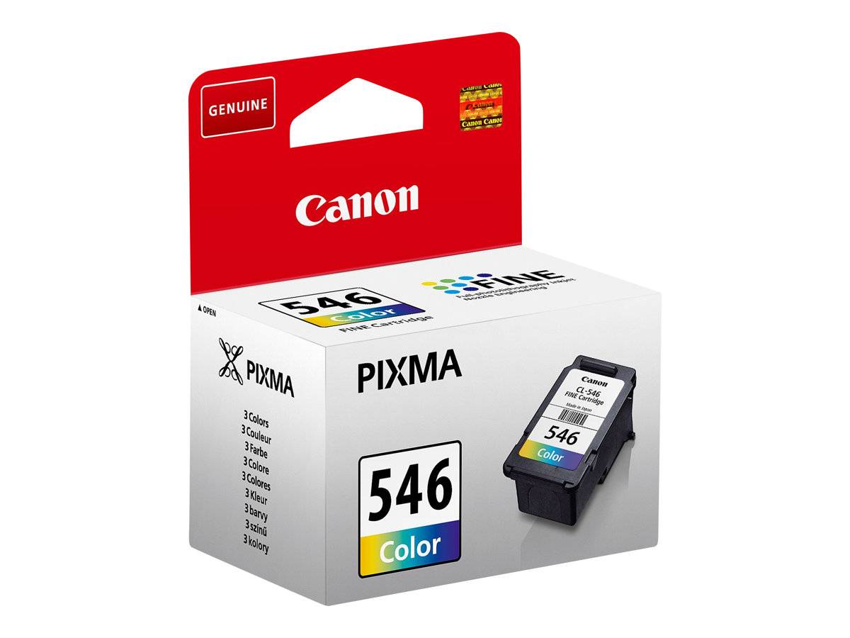 Canon CL-546 - 8 ml - Farbe (Cyan, Magenta, Gelb)-1