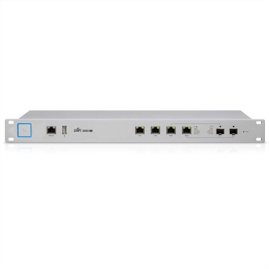 Ubiquiti USG-PRO-4 Enterprise Gateway Router mit 2 Combo Ports, SFP/RJ45