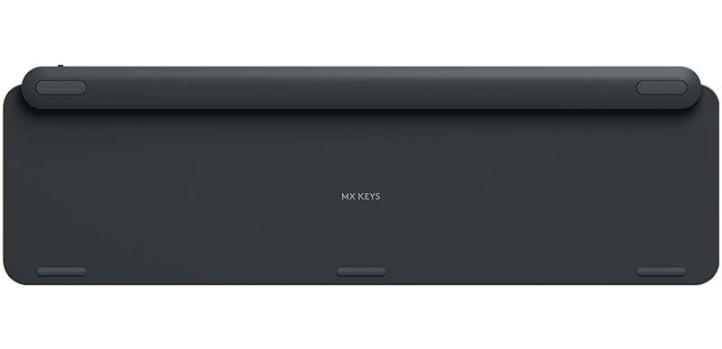 Logitech MX Keys Bluetooth® Tastatur Deutsch, QWERTZ Graphit Beleuchtet, Ergonomisch, Multipair-Funktion-4