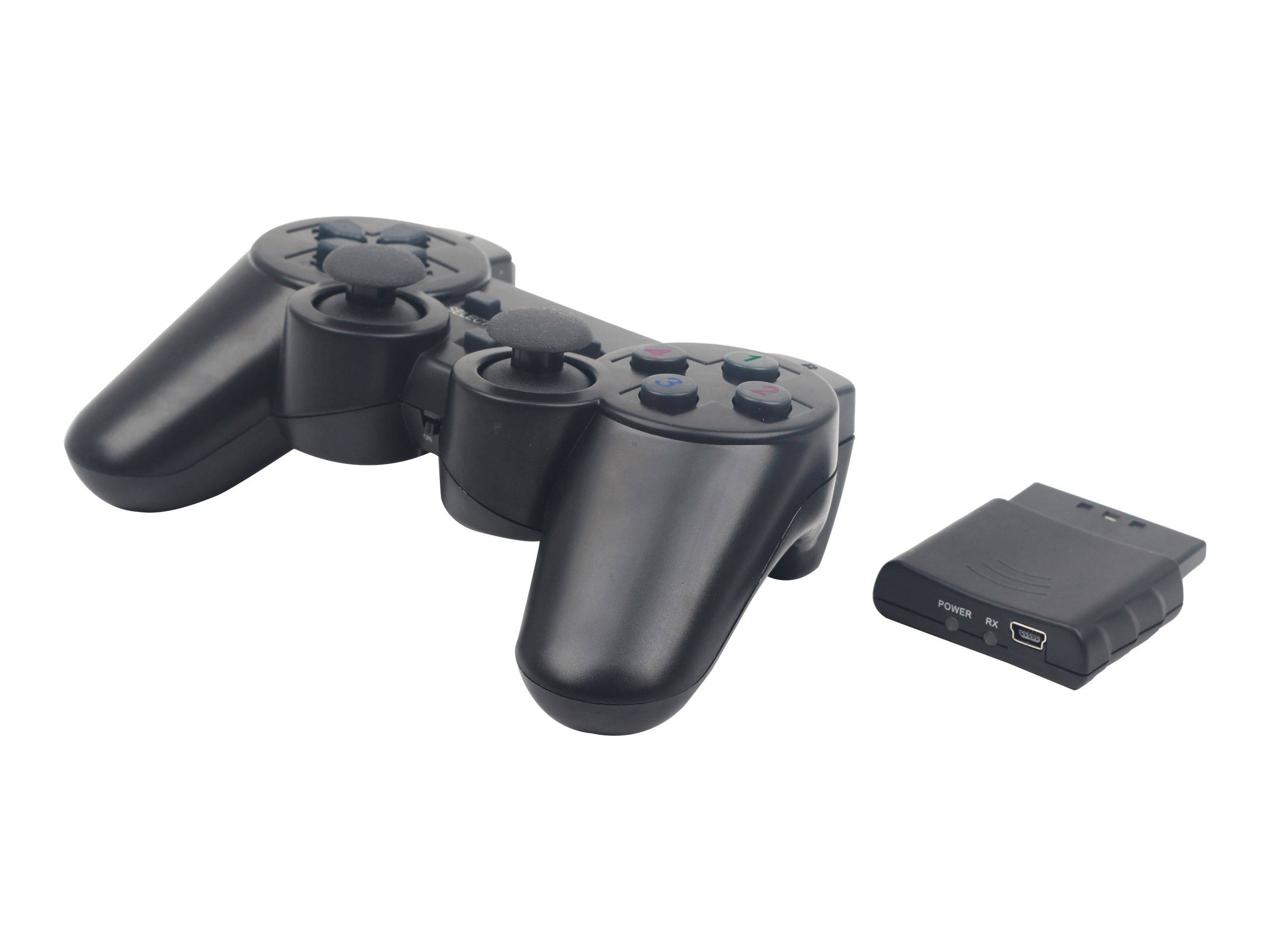 GEMBIRD JPD-WDV-01 - Game Pad - 12 Tasten - kabellos - 2.4 GHz (Packung mit 2)-1