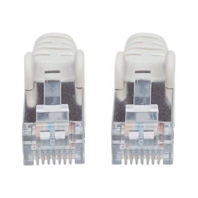 Intellinet Network Patch Cable, Cat6, 2m, Grey, Copper, S/FTP, LSOH / LSZH, PVC, RJ45, Gold Plated Contacts, Snagless, B-1