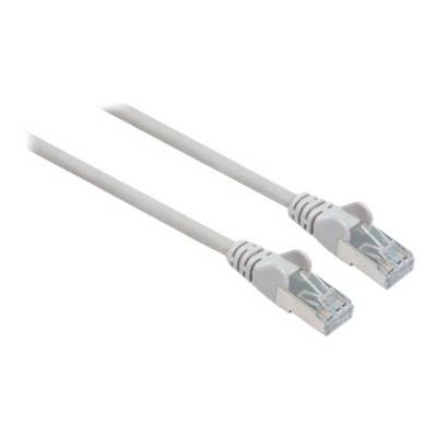 Intellinet Network Patch Cable, Cat6, 2m, Grey, Copper, S/FTP, LSOH / LSZH, PVC, RJ45, Gold Plated Contacts, Snagless, B-2