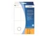 HERMA - Papier - selbstklebend - weiß - 40 x 75 mm 192 Etikett(en) (32 Bogen x 6)